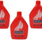 3 LOT X Old Spice After Shave Lotion Pack of 3 - Original