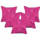 Floral Pattern Cushions Cover (Pack of 5) - Purple - 16"x 16"