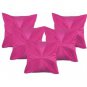 Floral Pattern Cushions Cover (Pack of 5) - Purple - 16"x 16"