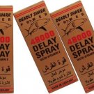3 LOT X Deadly Shark Power 48000 - With Vitamin E