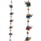Little India Handcrafted Rajasthani Door Hanging Elephant