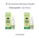 2x Cineraria Maritima Schwabe Eye Drops -Homoeopathic Medicine