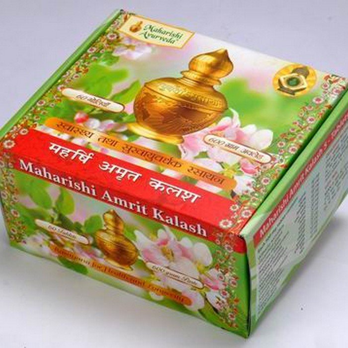 MAHARISHI AMRIT KALASH MAK 4 & 5 Combo Pak - Herbal Fruit Concentrate ...