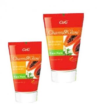 2 x Ban Labs Charm & Glow Face Pack - ( 2 x 100 gms )