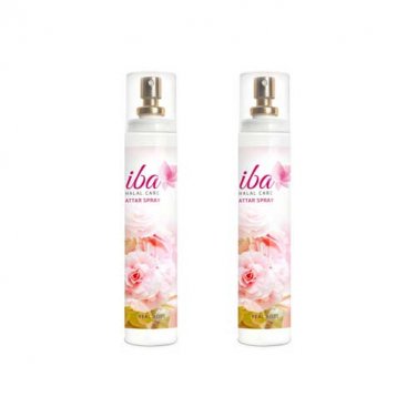 2 x Iba Halal Care Attar Spray Real Rose, 150ml