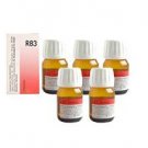5 x Dr.Reckeweg-Germany R83- Food Allergy Drops (Pack of 5)