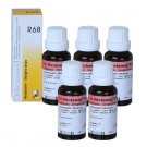 5 x Dr.Reckeweg-Germany R68- Shingles Skin Rash Drops (Pack of 5)