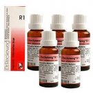 5 x Dr.Reckeweg-Germany R1- Inflammation Drops (Pack of 5)