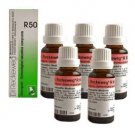 5 x Dr.Reckeweg-Germany R50- Gynae Sacroiliac Complaints (Pack of 5)