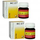2 x Dr.Reckeweg-Germany Biochemic Combination Tablet BC- 27