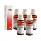 5 x Dr.Reckeweg-Germany R69- Drops For Pain between The Ribs. (Pack of 5)