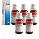 5 x Dr.Reckeweg-Germany R66- Irregular Heart Bear Drops (Pack of 5)