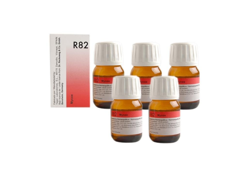 5 x Dr.ReckewegGermany R82 AntiFungal Drops (Pack of 5)