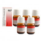 5 x Dr.Reckeweg-Germany R87- Anti-Bacterial Drops (Pack of 5)