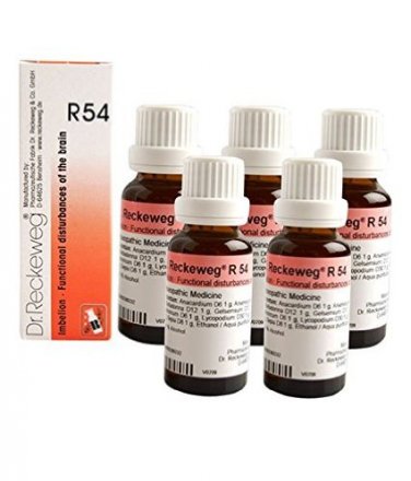 5 x Dr.Reckeweg-Germany R54- Memory Drops. (Pack of 5)