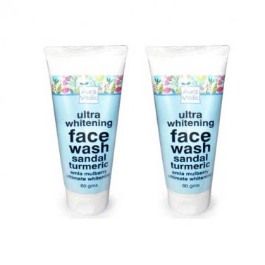Ultra Whitening Face Wash with Sandal Turmeric 80gms