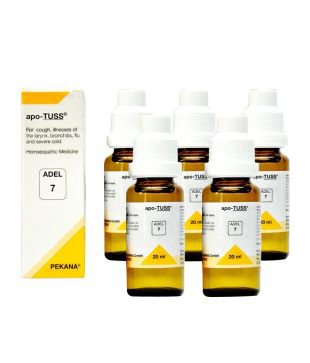 5 x ADEL GERMANY ADEL 7 apo-TUSS drops. FAST DELIVERY WITHIN 4 - 7 DAYS
