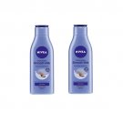 2 x Nivea Smooth Milk Body Lotion For Dry Skin, 200ml
