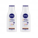 2 x Nivea Uv Protect Body Lotion, 200ml