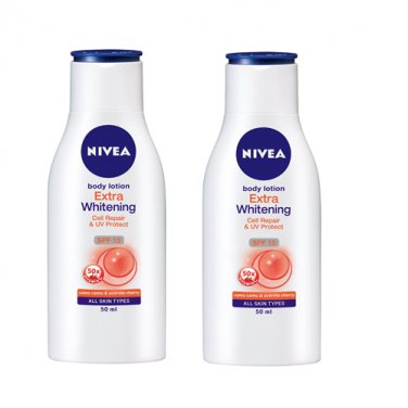 2 x Nivea Body Extra Whitening Body Lotion, 50ml