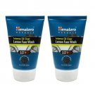 2 x Himalaya Herbals Intense Oil Clear Lemon Face Wash, 100ml