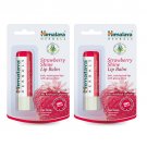 2 x Himalaya Herbals Strawberry Shine Lip Balm, 4.5g