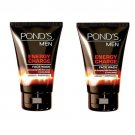 2 x Ponds Men Energy Charge Facewash (100 g)(Pack of 2).