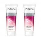 2 x Ponds White Beauty Tan Removal Scrub (100 g)(Pack of 2).