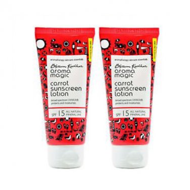 2 x Aroma Magic Carrot Sun Screen Lotion, 50ml (pack of 2)