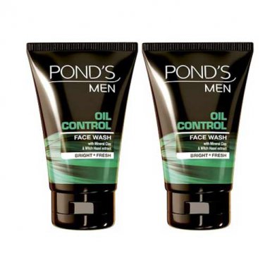 2 x Ponds Men Oil Control Facewash (100 g)(Pack of 2).