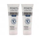 2 x Ponds Pimple Clear White Multi Action Facial Wash (50 g)(Pack of 2).