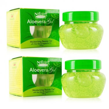 2 x Nature's Essence Aloe Vera Gel 100g (pack of 2)