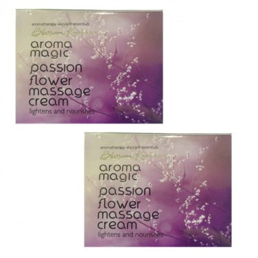 2 x Aroma Magic Passion Flower Massage Cream, 50g (pack of 2)