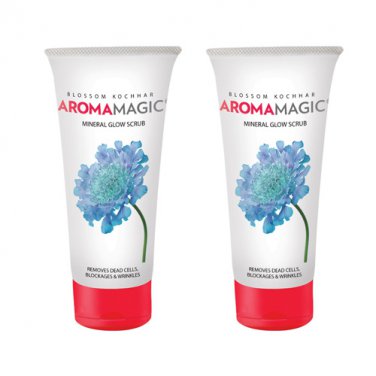 2 x Aroma Magic Mineral Glow Scrub, 100ml (pack of 2)