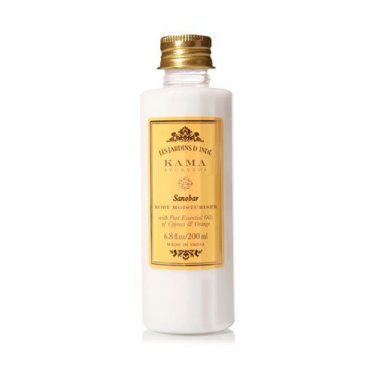 Kama Ayurveda Sanobar Body Moisturiser with Pure Essential Oils of Cypress and Orange, 200ml