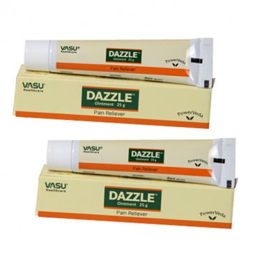 2 x Dazzle Ointment -25 gm (Topical pain releiver)
