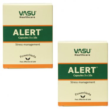 2 x Alert Capsule (Anti-Stress)