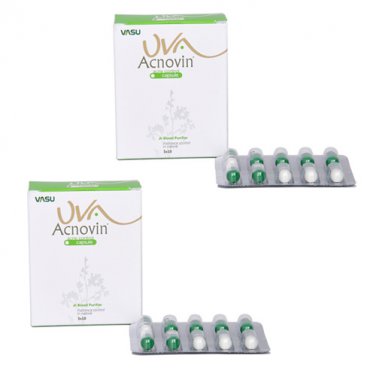 2 x UVA Acnovin Capsule (For Healthy & Glowing Skin)