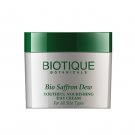 Biotique Bio Saffron Dew Youthful Nourishing Day Cream For All Skin Types, 50G.