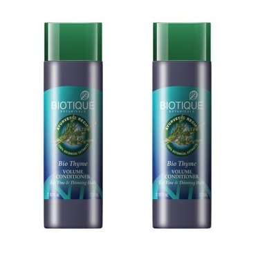 Biotique Hair Care After Shampoo Thyme Conditioner, 210ml (Pack of 2).