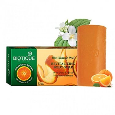 Biotique Orange Peel Exfoliating Soap (150 gm)