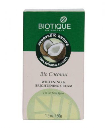 Bio Coconut Whitening and Brightning Cream, 175g.