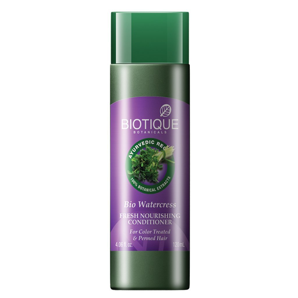 Biotique Bio Watercress Fresh Nourishing Conditioner For Color Treated