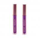 2 x Lotus Herbals Seduction Botanical Tinted Lip Gloss, Passion Fruit Splash, 5ml