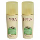 2 x Lotus Herbals Alphamoist Alpha Hydroxy Skin Renewal Oil Free Moisturizer, 80ml (Pack of 2)