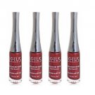 4 x Lotus Herbals Colour Dew Nail Enamel - Wine Lust 970 (pack of 4)