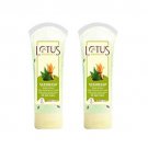 2 x Lotus Herbals Neemwash Neem and Clove Ultra-Purifying Face Wash with Active Neem Slices, 80g