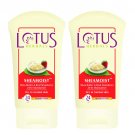 2 x Lotus Herbal Sheamoist Shea Butter and Real Strawberry 24 hour Moisturiser, 60g