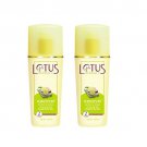 2 x Lotus Herbals Lemonpure Turmeric and Lemon Cleansing Milk, 80ml