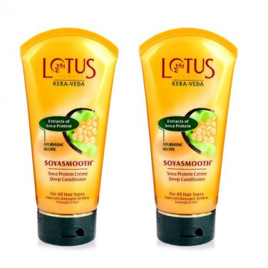 2 x Soyasmooth Protein Creme Deep Conditioner, 150g
